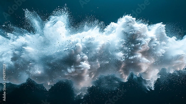 Fototapeta blue sky with clouds, background with clouds, blue sky with clouds, blue sky and clouds 