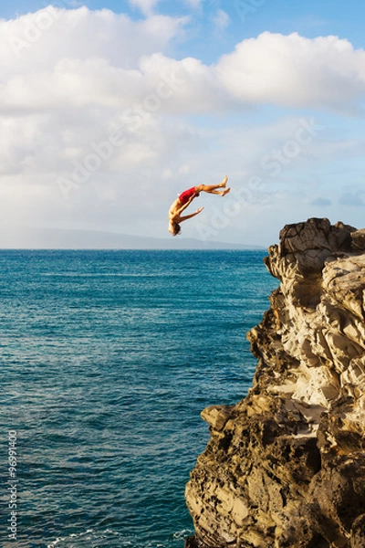 Obraz Cliff Jumping