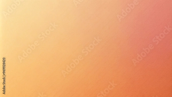 Fototapeta Warm peach color background, perfectly uniform