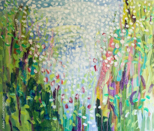 Obraz Painting as a Background