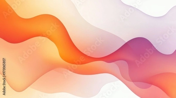Obraz Abstract colorful gradient background wallpaper for Pc and Mac computers