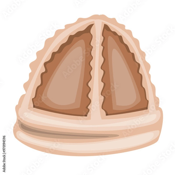 Fototapeta Knitted wool yarn hat