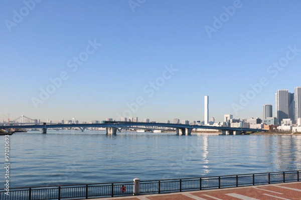 Fototapeta 海と橋