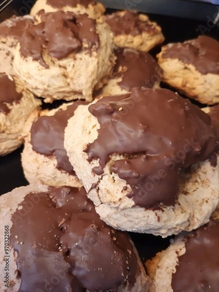 Obraz Bakery in the supermarket, stone bread, Panadería en el supermercado, pan piedra 609