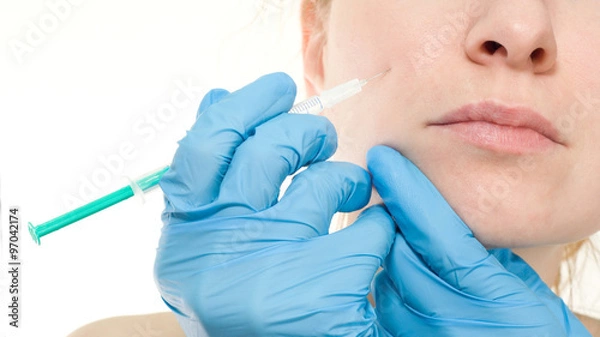 Obraz injection face cosmetic