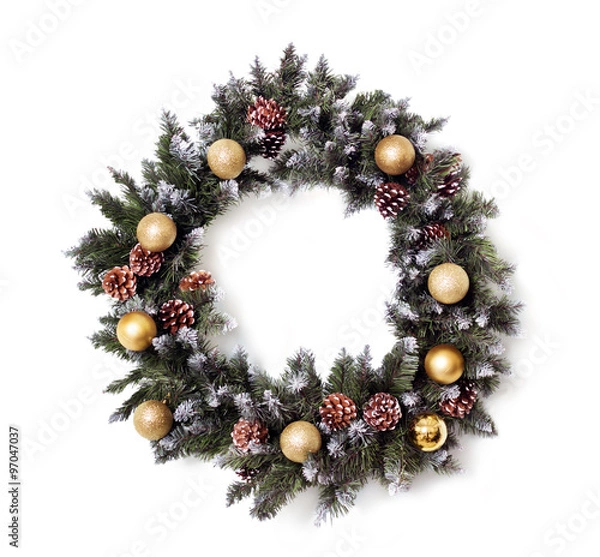 Obraz christmas wreath