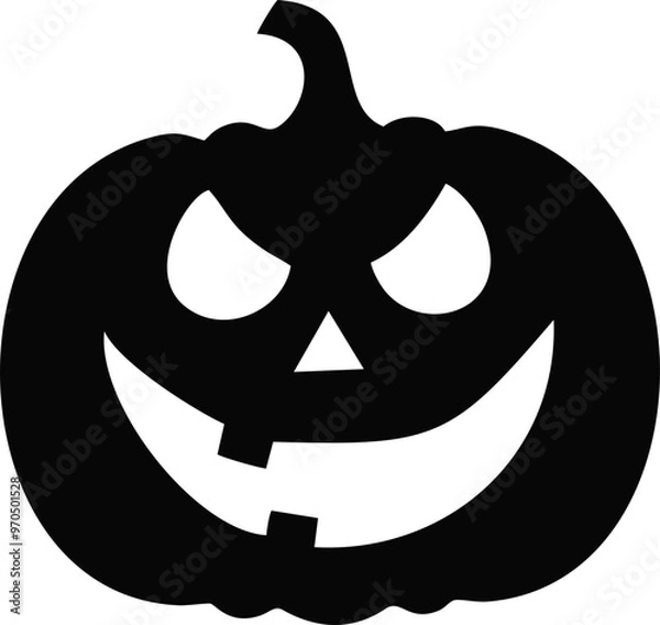 Obraz Pumkin Face Silluette