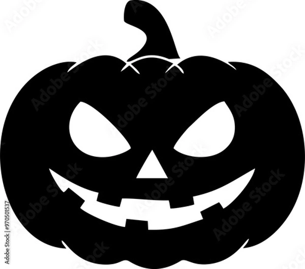 Obraz Pumkin Face Silluette