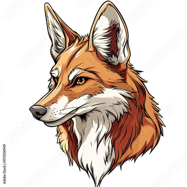 Obraz Maned Wolf | Icon | Anime