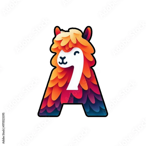 Obraz Creative Animal Alphabet Illustration