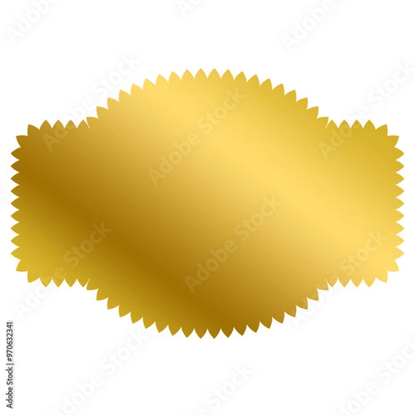 Fototapeta gold seal vector.eps
