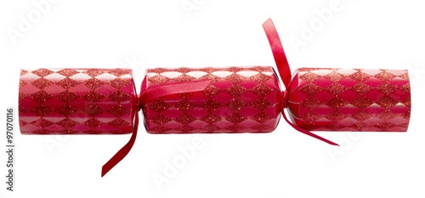 Obraz Christmas Cracker Red Isolated