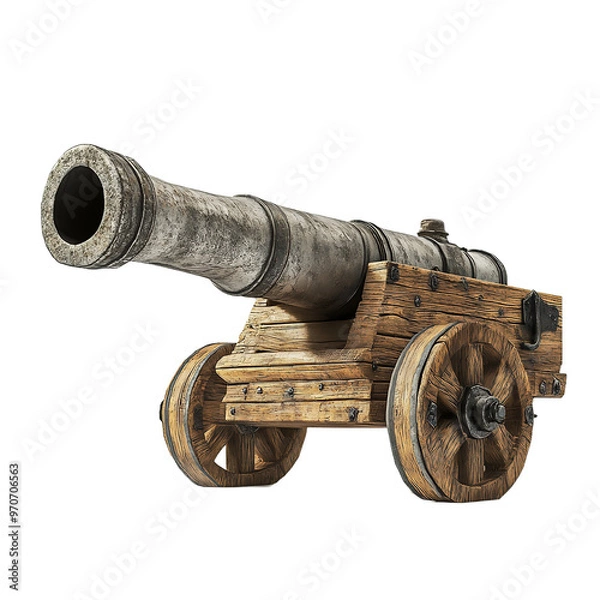 Fototapeta Medieval cannon.