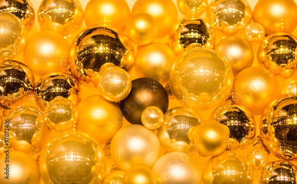 Obraz Many Christmas Baubles