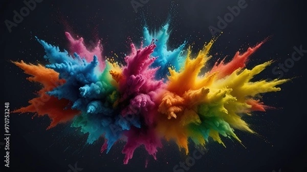 Obraz abstract colorful background