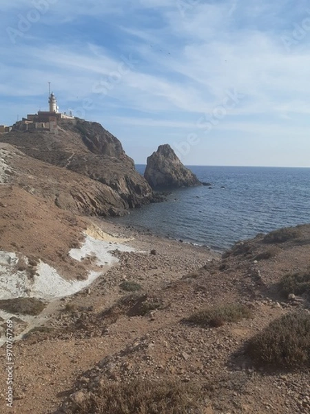 Obraz Viewpoint, Lighthouse by the sea