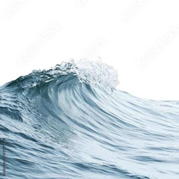 Obraz Ocean wave crashing in the sun