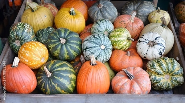 Obraz マーケットのカボチャ
