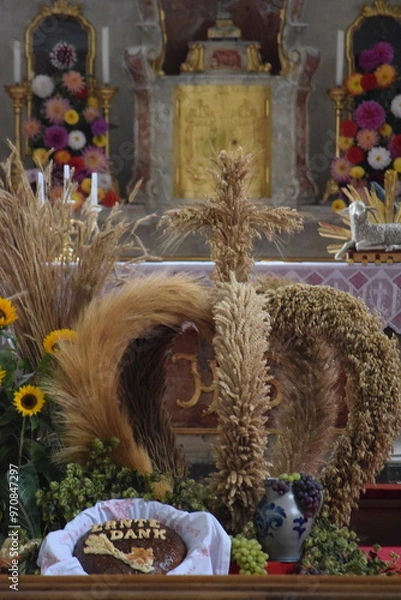 Obraz Erntekrone in Sankt Stephan