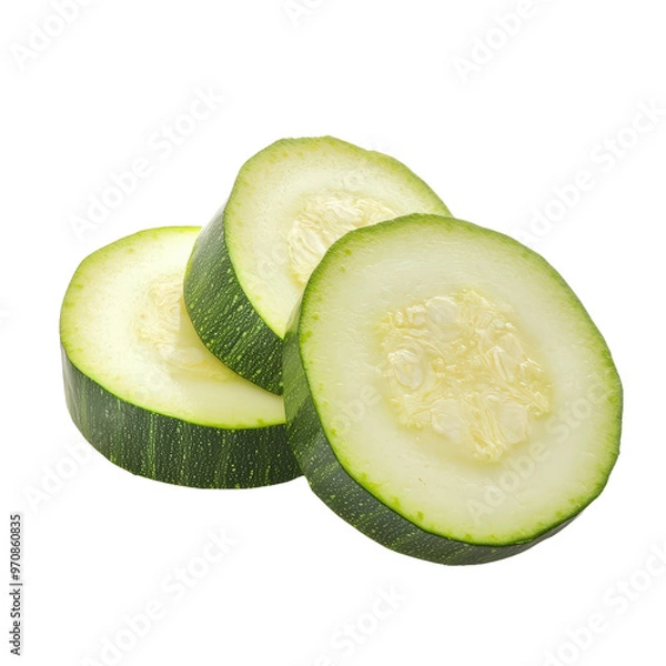 Obraz Fresh zucchini slices