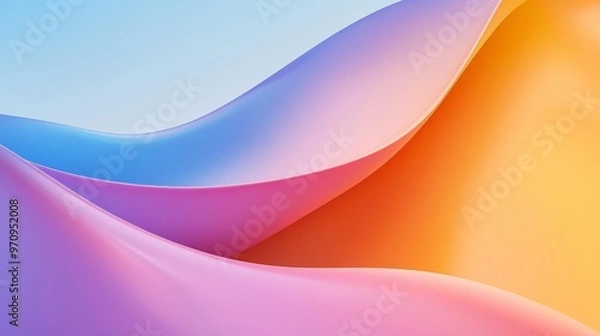Obraz abstract gradient background. modern, futuristic design, wallpaper, banner, flyer