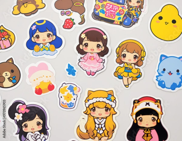 Fototapeta set of animals