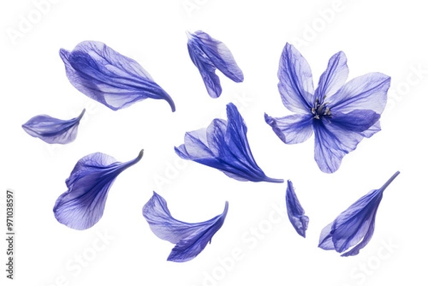 Fototapeta Colorful butterfly vector illustration set for spring and summer design