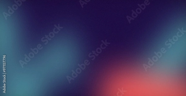 Obraz Dynamic Mesh Gradient Red, Blue, and Yellow Noise.