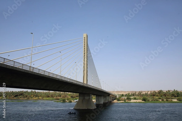 Fototapeta Brücke über den Nil