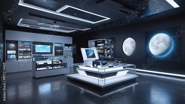 Fototapeta Celestial Innovation Shop