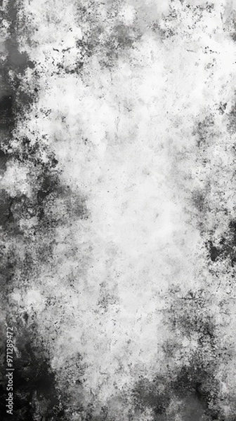 Fototapeta Abstract Monochrome Texture With Soft Gradients and Subtle Artistic Details in Black and White