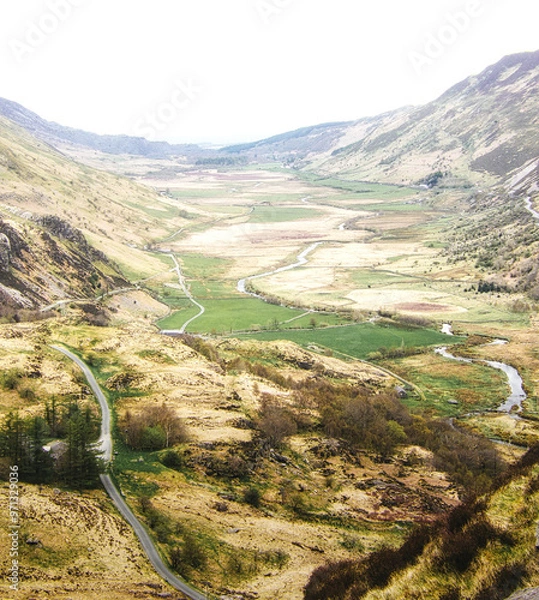 Obraz Mountain landscape in Snowdonia