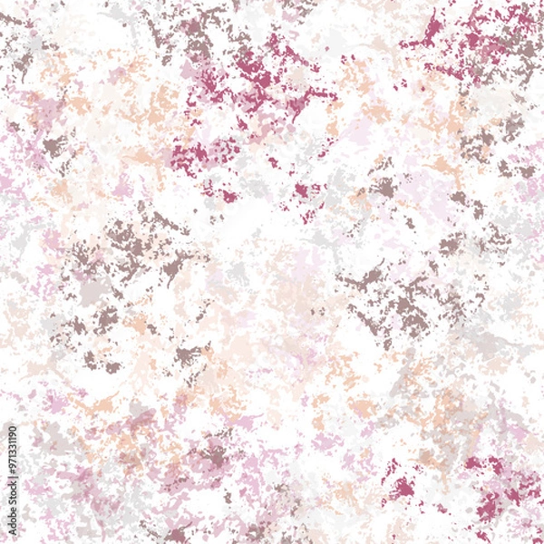Obraz macro of oil mixed with water on colorful gradient background Seamless texture with color dots. Vector illustration