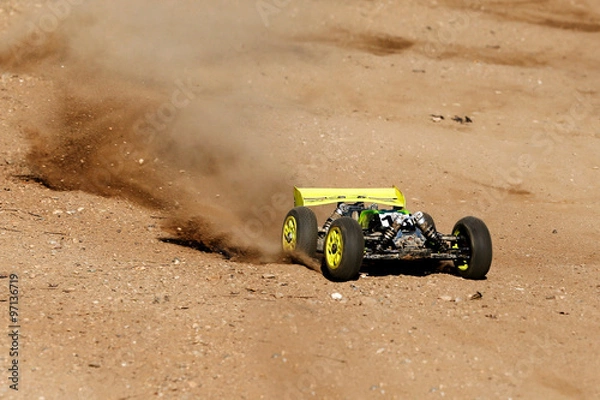 Fototapeta rc model rally race