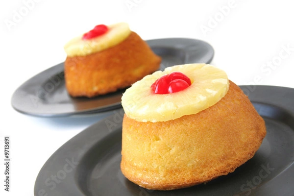 Obraz Pineapple upside down cakes