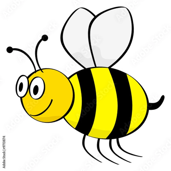 Obraz Cartoon bee