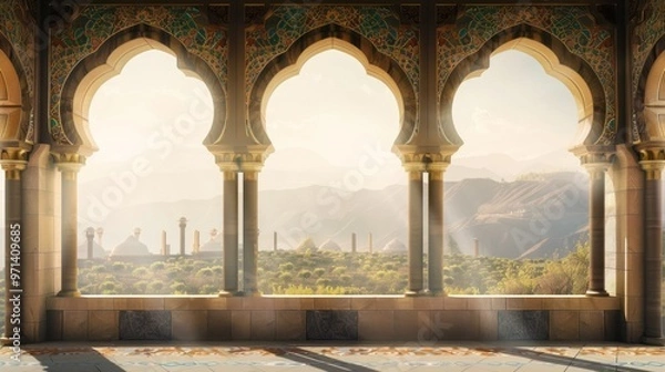 Obraz A View from a Palace