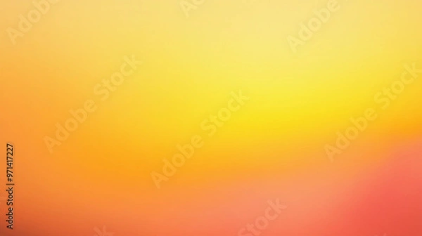 Obraz Yellow and orange gradient background