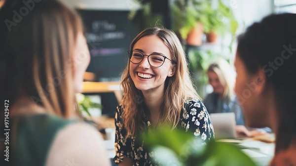 Fototapeta Mental health in the workplace is critical for employee well-being and productivity. Employers that provide mental health support such as counseling services and stress management programs