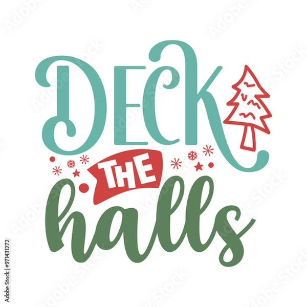 Fototapeta Deck the halls
