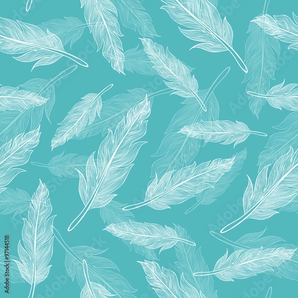 Obraz Wzór piór