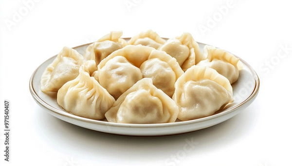 Fototapeta Steamed Chinese dumplings