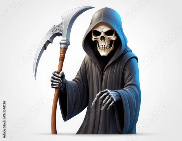 Fototapeta person with adorable cartoon style 3d realistic cartoons 3d render 3d illustration