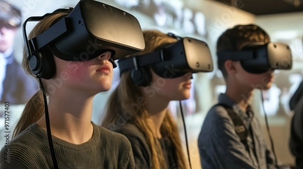 Fototapeta Immersive Learning Experience