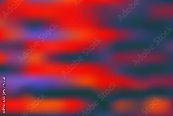 Fototapeta Heatmap effect vibrant gradient texture background
