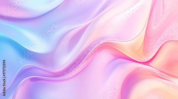Fototapeta abstract pastel colors gradient background generative ai