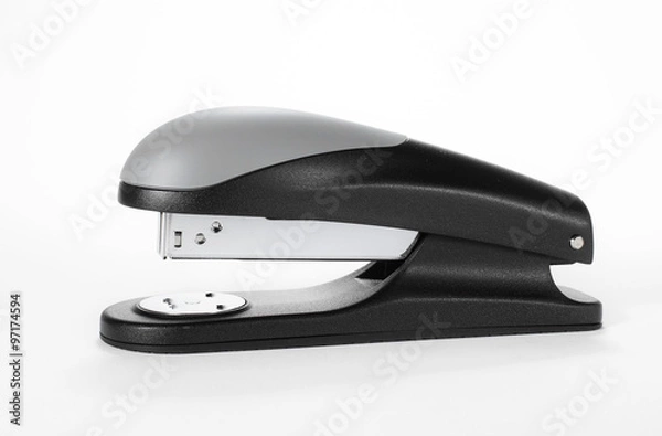 Fototapeta Stapler on a white background