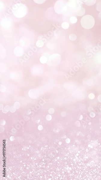Obraz Sparkling pink bokeh background