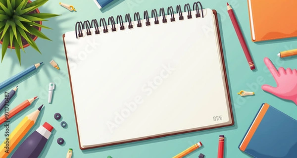 Fototapeta back to school