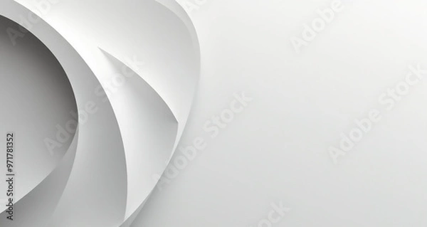 Obraz white paper background